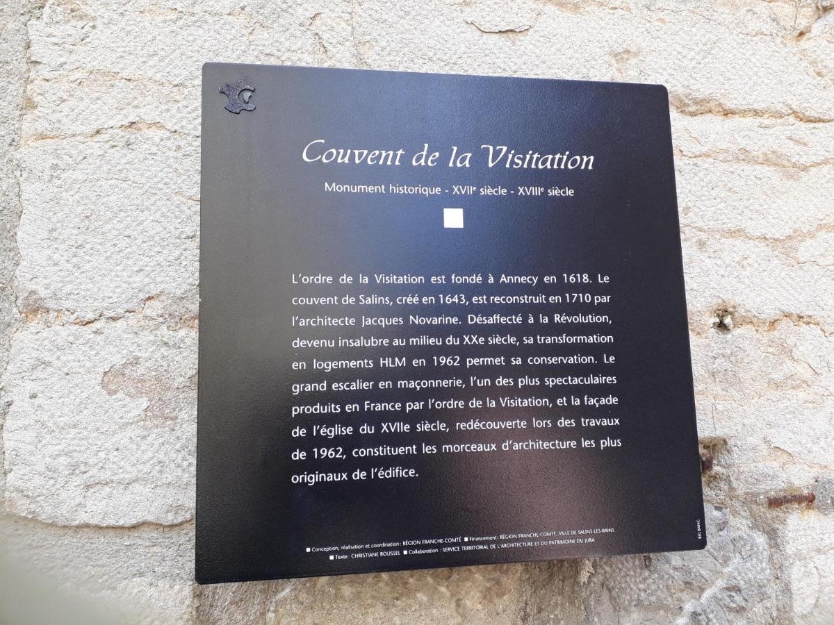 O'Couvent - Appartement 91 M2 - 4 Chambres - A521 Salins-les-Bains Exteriör bild